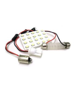 Pannello Lampada Led 20 Smd T10 BA9S Siluro Regolabile T11 Luci Abitacolo