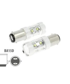 Alternative view of Lampada Led BA15D 50W 12V 24V Bianco Freddo 6000K Luci Per Barca