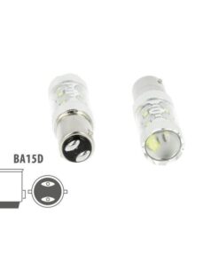 Lampada Led BA15D 50W 12V 24V Bianco Freddo 6000K Luci Per Barca