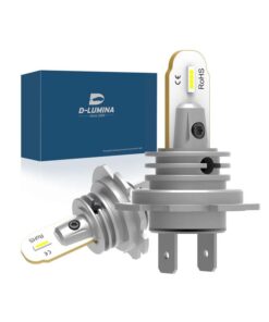 Lampada Led H7 12V 20W Fendinebbia IP65 Bianco 6000K 2000LM 360 Gradi Canbus Slim