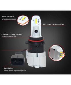 Alternative view of Lampada Led P13W 12V 20W Fendinebbia IP65 Bianco 6000K 2000LM 360 Gradi Canbus Slim