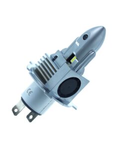 Alternative view of Lampada Full Led H4 12V 30W Bianco 6000K 3000/3000LM 360 Gradi Canbus Slim Con Ventola