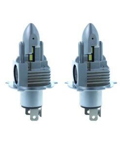 Lampada Full Led H4 12V 30W Bianco 6000K 3000/3000LM 360 Gradi Canbus Slim Con Ventola