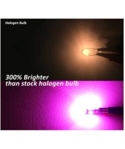 10 Lampada Led T10 W5W Canbus 12V 3 SMD 3030 Pink Rosa + Leva Rimozione Antigraffio