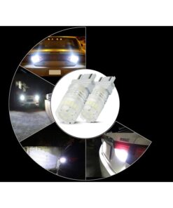 Lampada Led T25 3157 3156 Canbus Bianco 12V No Polarita IP67 Illuminazione 360 Gradi