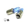 Coppia 2 Lampade H6W 12V 6W BAX9s Bianco Effetto Gas Xenon Per Luci Posizione Auto