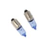 Coppia 2 Lampade H10W 12V 10W BA9s Effetto Xenon Bianco Luce Interna Lettura Auto