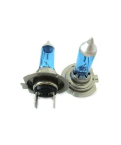 Coppia 2 Lampade Alogena H7 12V 55W PX26d con Effetto Xenon Bianco per Fari Anteriori