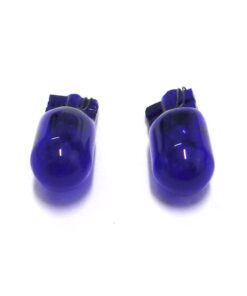 Coppia 2 Lampade T10 W5W 12V 5W Tutto Vetro Bianco Con Effetto Xenon