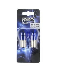 Coppia 2 Lampade Alogena P21W BA15S 12V 21W Bianco 4200K No Errore