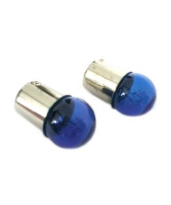 Alternative view of Coppia 2 Lampade Alogena G18 BA15S R5W 12V 5W Luci Posizione Colore Azzurro