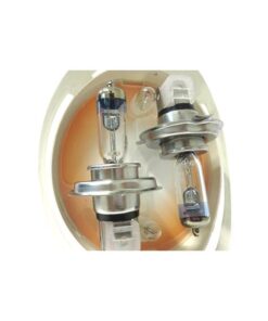 Coppia Lampada H4 12V 60/55W P43t X-Power +50% Luminosita T10 W5W Luci Posizione In Regalo