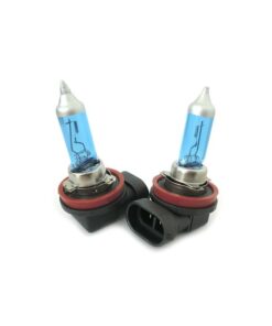 Coppia 2 Lampade H9 12V 65W PGJ19-5 Effetto Xenon Bianco Per Fendinebbia e Abbaglianti