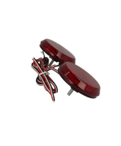 Kit 2 Fanali Posteriori A Led Rosso Per Nissan Qashqai Toyota Sienna Corolla Scion XB IQ Sostituzione Riflettore Catarifrangente Originale