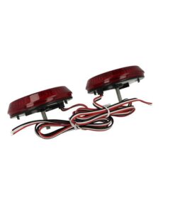 Kit 2 Fanali Posteriori A Led Rosso Per Nissan Qashqai Toyota Sienna Corolla Scion XB IQ Sostituzione Riflettore Catarifrangente Originale