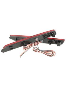 Kit 2 Fanali Posteriori A Led Rosso Per Mazda 3 Axela BK Rear Bumper Tail Brake Reflector Light