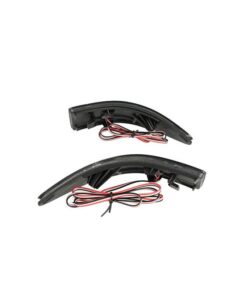 Kit 2 Fanali Posteriori A Led Nero Fume Per Lexus IS 250 300h 350 MK III XE30 Rear Bumper Reflector Light