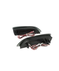 Kit 2 Fanali Posteriori A Led Nero Fume Per Lexus CT 200h Toyota Corolla Rear Bumper Reflector Light