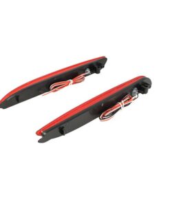 Kit 2 Fanali Posteriori A Led Rosso Per Mazda 3 Sostituzione Riflettore Catarifrangente Originale Rear Bumper Tail Brake Reflector Light