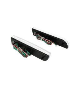 Kit 2 Fanali Posteriori A Led Trasparente Per Mitsubishi Lancer Outlander Sport RVR ASX