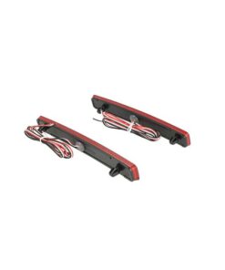 Kit 2 Fanali Posteriori A Led Rosso Per VW T5 Transporter Caravelle Multivan Sostituzione Catarifrangente Riflettore Originale