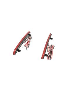Kit 2 Fanali Posteriori A Led Rosso Per VW T5 Transporter Caravelle Multivan Sostituzione Catarifrangente Riflettore Originale