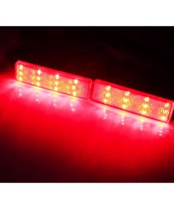 Kit 2 Fanali Posteriori A Led Trasparente Con Luce Bianco Rosso Per Opel Vauxhall Vivaro Movano Renault Master Trafic Nissan Primastar