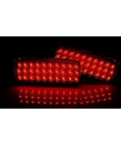 Kit 2 Fanali Posteriori A Led Nero Fume Per Peugeot 107 206 607 Expert Fiat Scudo Citroen