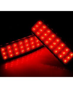 Kit 2 Fanali Posteriori A Led Nero Fume Per Ford Transit Tourneo Custom Courier