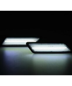 Kit Freccia Laterale a Led Side Marker Lente Trasparente Luce Bianco Per BMW Serie 3 F30 320 328 330 340 335 ActiveHybrid 3 2013-2015