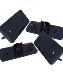 Kit 4 Frecce Laterale a Led Side Marker Lente Nero Fume Luce Arancione Mercedes Benz W463 G500 G550 G55 G63 OEM A463820141