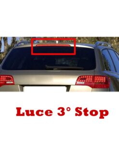 Kit Luce Terzo Stop a Led Singolo Rosso Per Audi A6 Avant S6 C6 2005-2011 OEM 4F9945097