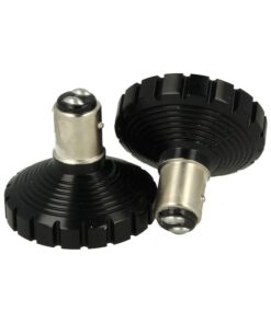 Lampada Led BAY15D 1157 Rosso Per Moto Harley Davidson Canbus No Errore Luce Posizione e Stop No Polarita 48 Smd 2835