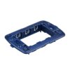 Supporto Telaio 3 Moduli Per Scatola 503 MBL 3M Blu Compatibile Bticino Living BLN0203