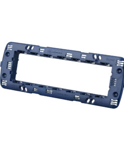 Supporto Telaio 7 Moduli Per Scatola 507 MBL 7M Blu Compatibile Bticino Living BLN0207