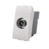 Connettore Presa TV Terminale Maschio MBL Bianco 1M Compatibile Bticino Living Light BLB2250