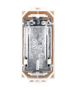 Connettore Presa TV Passante Maschio MBL Bianco 1M Compatibile Bticino Living Light BLB2253