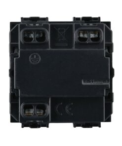 Presa Schuko Universale 2P+T 10/16A 220V MBL Nero 2M Compatibile Bticino Living International BLN2102