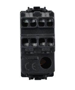 Invertitore 1P 16A 220V MBL Nero 1M Compatibile Bticino Living International BLN0901