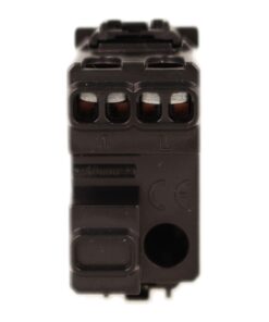 Pulsante NO 1P 16A 220V MBL Nero 1M Compatibile Bticino Living International BLN1001