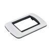 Placca Plastica Ovale MBL 3M Bianco Compatibile Bticino Living BLN88301