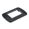Placca Plastica Ovale MBL 3M Nero Compatibile Bticino Living BLN88302