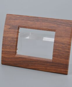 Placca Plastica Quadrata MBL 3M Radica Compatibile Bticino Living BLN89303