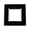 Placca Quadrata In Vetro Temperato MBL 2M Nero Compatibile Bticino Living