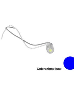 Alternative view of Modulo Bottone LED Da Incasso 1 SMD 5050 Colore Blue 12V IP68 120 Gradi SKU-5139