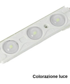 Modulo Mattone LED 3 SMD 2835 Colore Verde 12V IP67 Con Lente Ingrandimento 160 Gradi SKU-5128