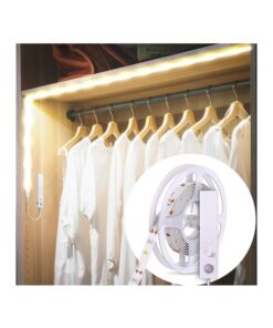 Alternative view of Striscia Led a Batteria 6V 2,4W 4000K Con Sensore Movimento PIR IP65 1 Metro 30 SMD 2835 SKU-2574