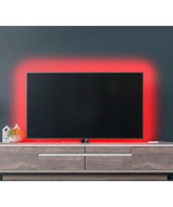 Kit Bobina Striscia Led RGB+CCT IP65 Con Centralina WiFi Compatibile Con Amazon Alexa Google Alimentatore Telecomando SKU-2628