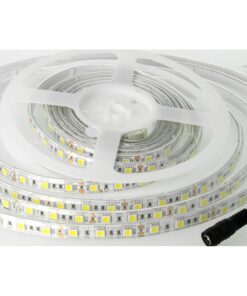 Bobina Striscia Led 300 SMD 5050 12V 10,8W/M Caldo 3000K IP65 Impermeabile 5 Metri Unguente Di Silicone Incluso SKU-212149