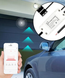 Kit Smart WIFI Garage Opener Apri Saracinesca Serrande Cancello WIFI 2.4G TUYA, Smart Life AC 100-250V 50/60HZ IP20